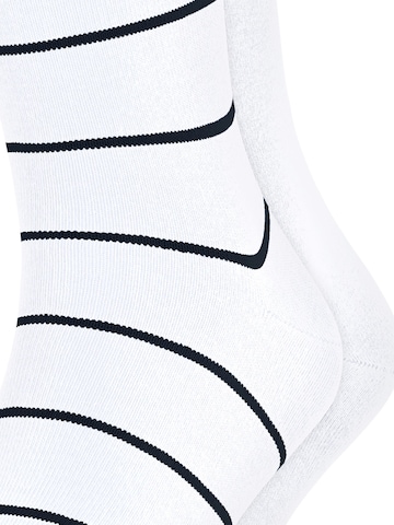 ESPRIT Socken 'Modern Stripe 2-Pack'‌‌‌‌‌‌ in Weiß
