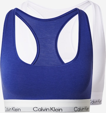 Soutien-gorge Calvin Klein Underwear en bleu : devant