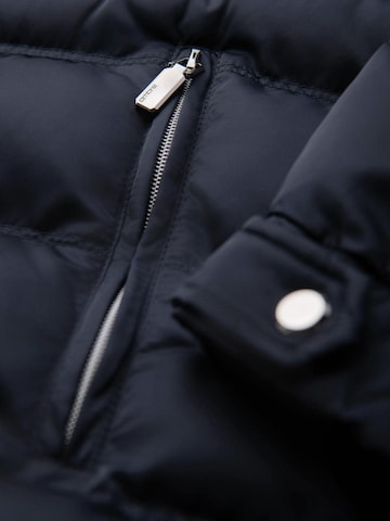 Ombre Winterjas in Blauw