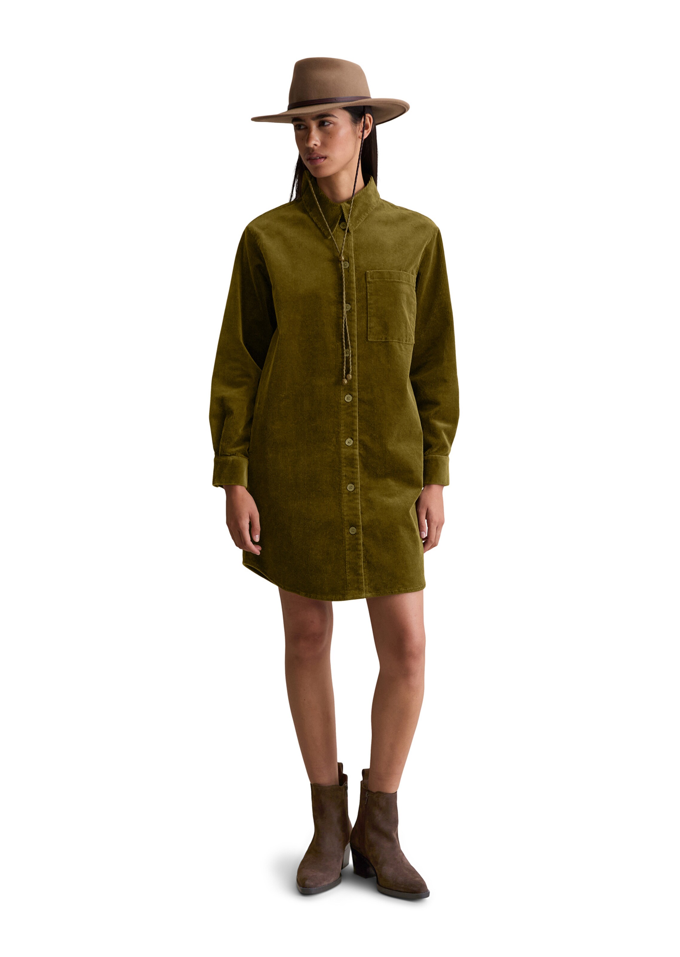 Marc O'Polo DENIM Blousejurk in Bruin