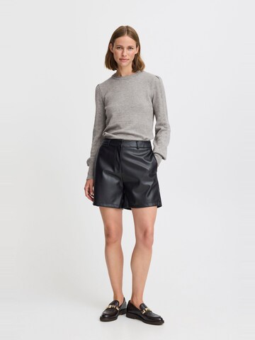 b.young - Pullover ' BYNONINA POINTELLE JUMPER' em cinzento