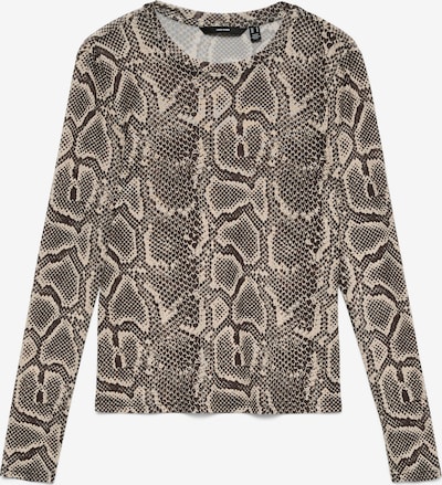 Tricou 'VMLOVA' VERO MODA pe maro închis / grej, Vizualizare produs