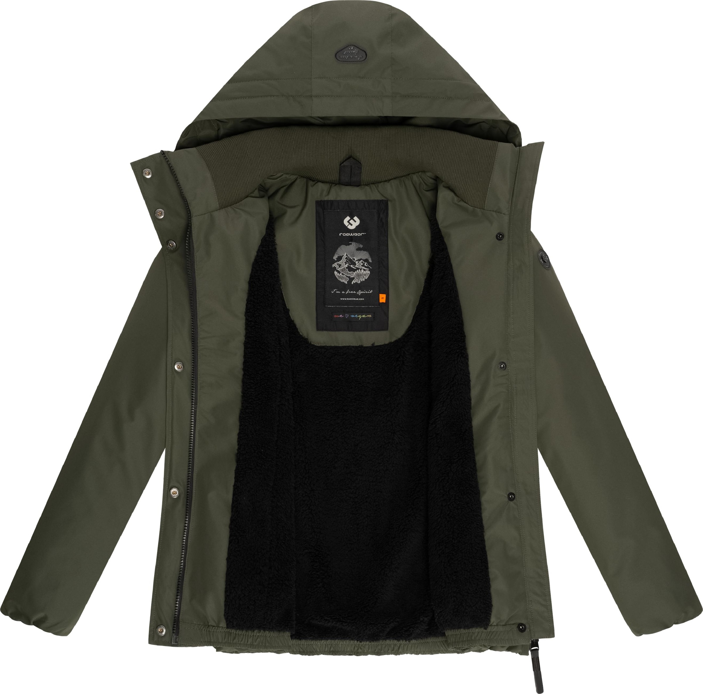 Veste fonctionnelle 'Sunniva' Ragwear en vert