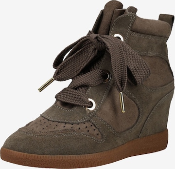 STEVE MADDEN Високи маратонки 'Mables' в сиво: отпред