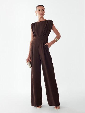 BWLDR Комбинезон 'Stella' в Коричневый: спереди