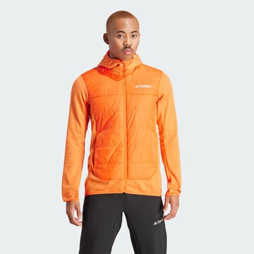 ADIDAS TERREX Outdoor jacket in Orange: front