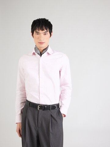 Michael Kors Slim fit Overhemd in Roze: voorkant