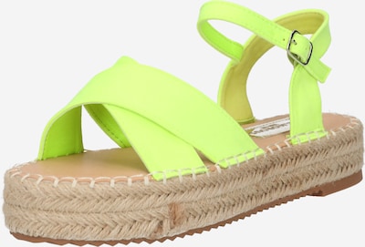 Sandalo GLAMOROUS di colore lime, Visualizzazione prodotti