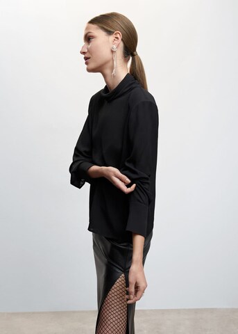 MANGO Bluse 'lula' in Schwarz