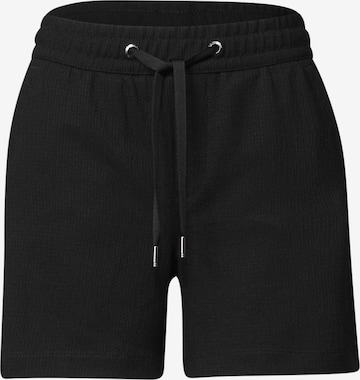 STREET ONE Hose in Schwarz: Vorderseite