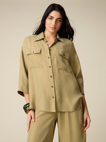 oltre - Blusa en marrón