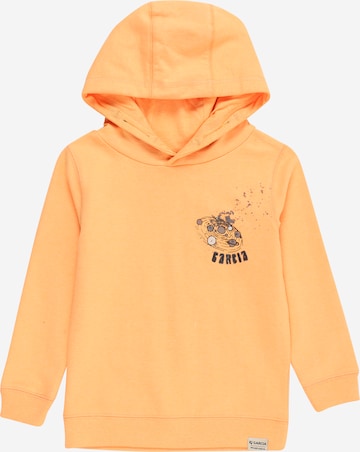 GARCIA Sweatshirt in Oranje: voorkant
