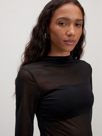 EDITED Shirt 'Leela' in Zwart