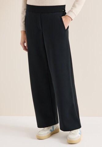 CECIL Loose fit Pants in Black: front