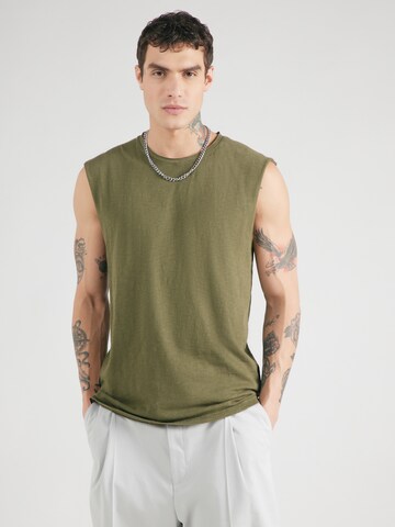 Maglietta di Superdry in verde: frontale