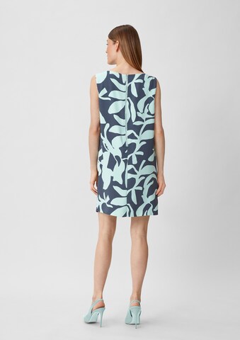 COMMA Kleid in Blau: Rückseite