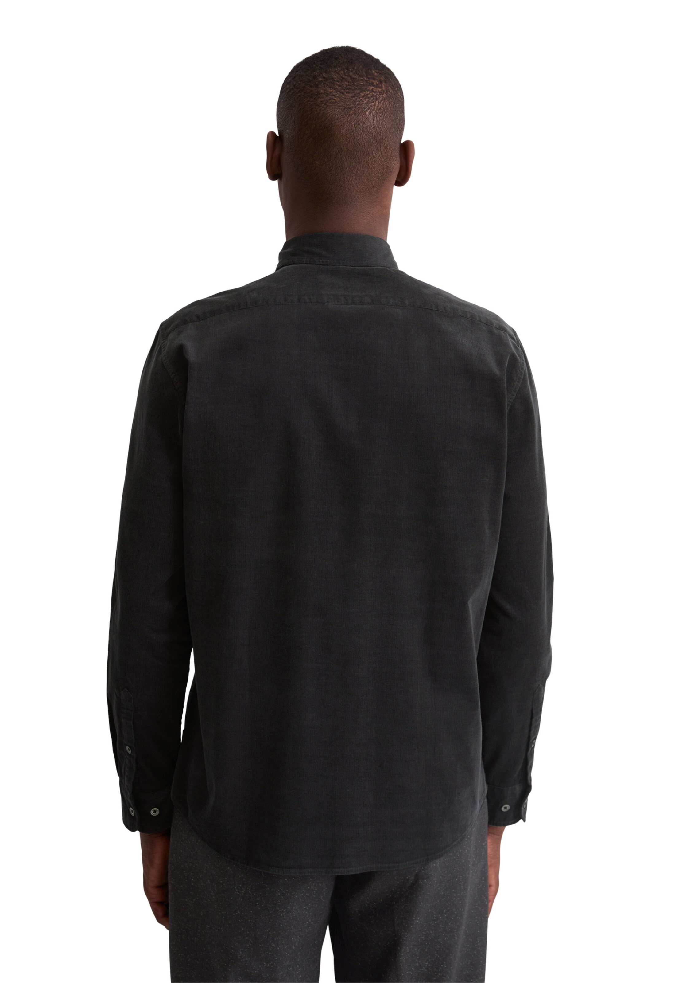 Marc O'Polo Slim Fit Hemd in Schwarz