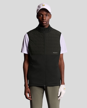 Lyle & Scott Bodywarmer in Zwart: voorkant