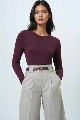 T-shirt Trend Alaçatı Stili en violet