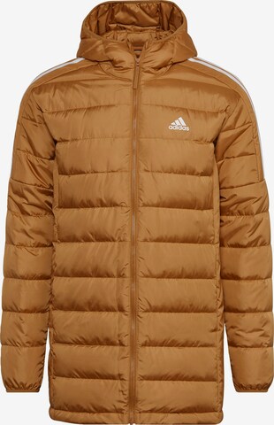 ADIDAS SPORTSWEAR Sportjacke in Braun: predná strana