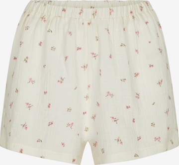 Hunkemöller Pyjamahousut värissä valkoinen: etupuoli