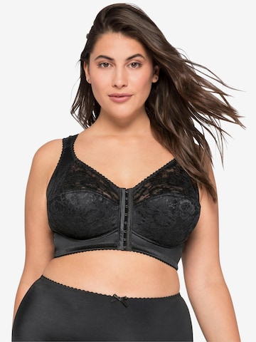 SHEEGO Bra in Black: front