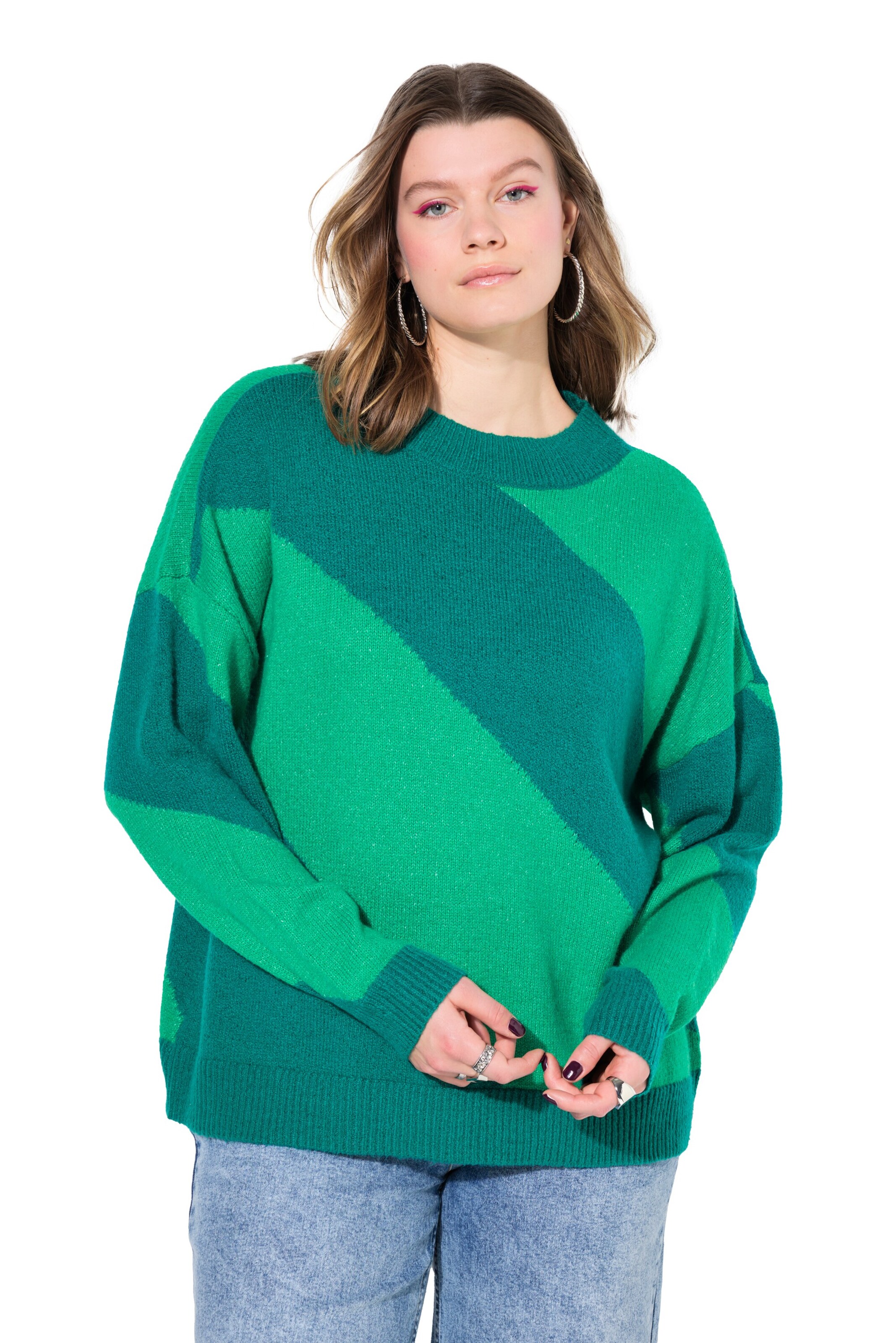 Studio Untold Pullover in Grün: Vorderseite