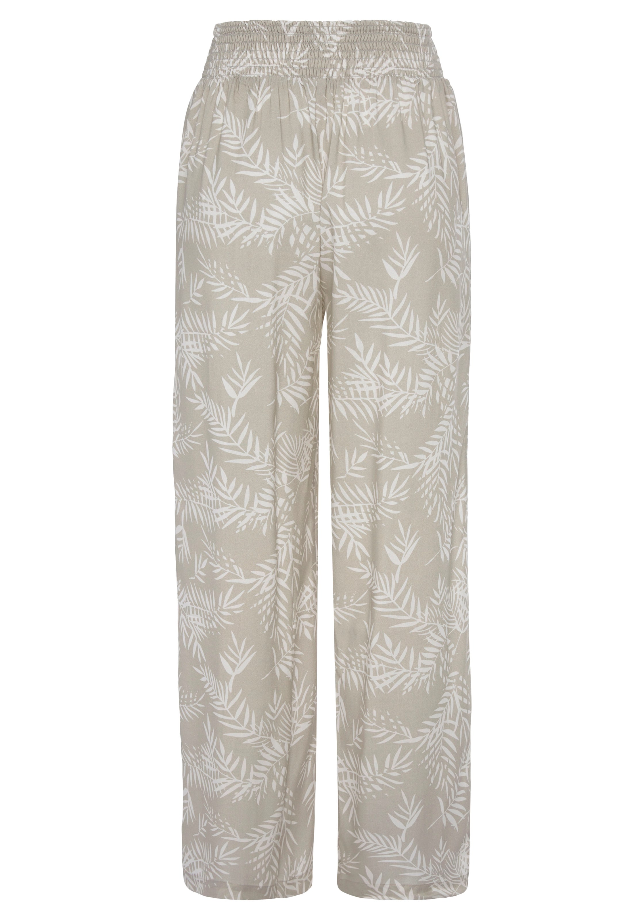 LASCANA Свободный крой Штаны в Серый