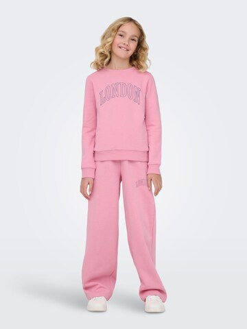 ONLY GIRLS Joggingdragt 'KOGLinna' i pink: forside