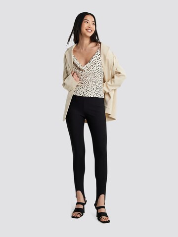 Gina Tricot Top 'Erika' in Beige