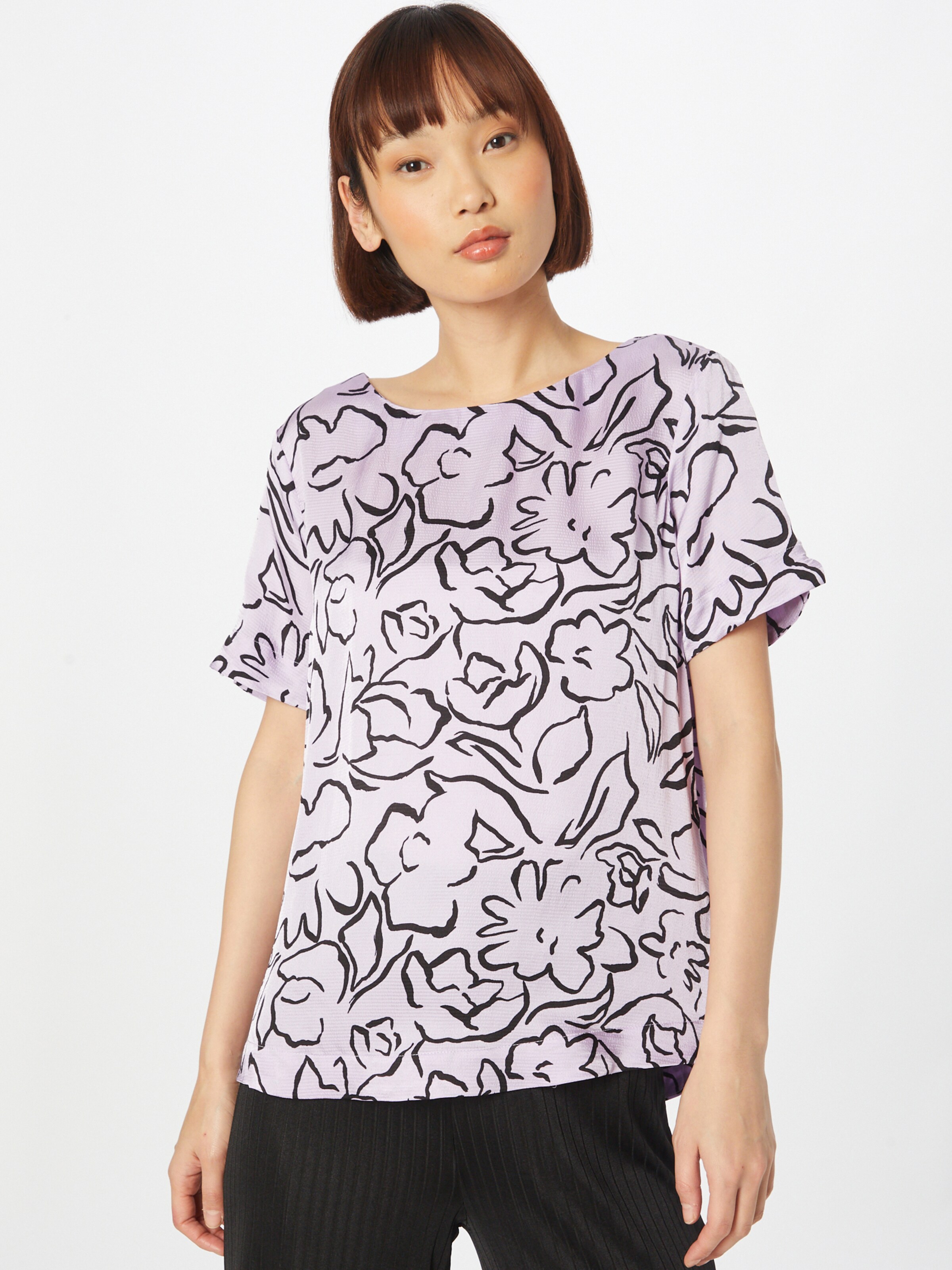 Frauen Blusen & Tuniken s.Oliver BLACK LABEL Bluse in Pastelllila - OF89356 Frauen Blusen & Tuniken s.Oliver BLACK LABEL Bluse in Pastelllila - OF89356