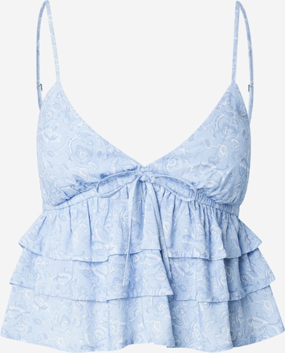 HOLLISTER Top in taubenblau / hellblau, Produktansicht