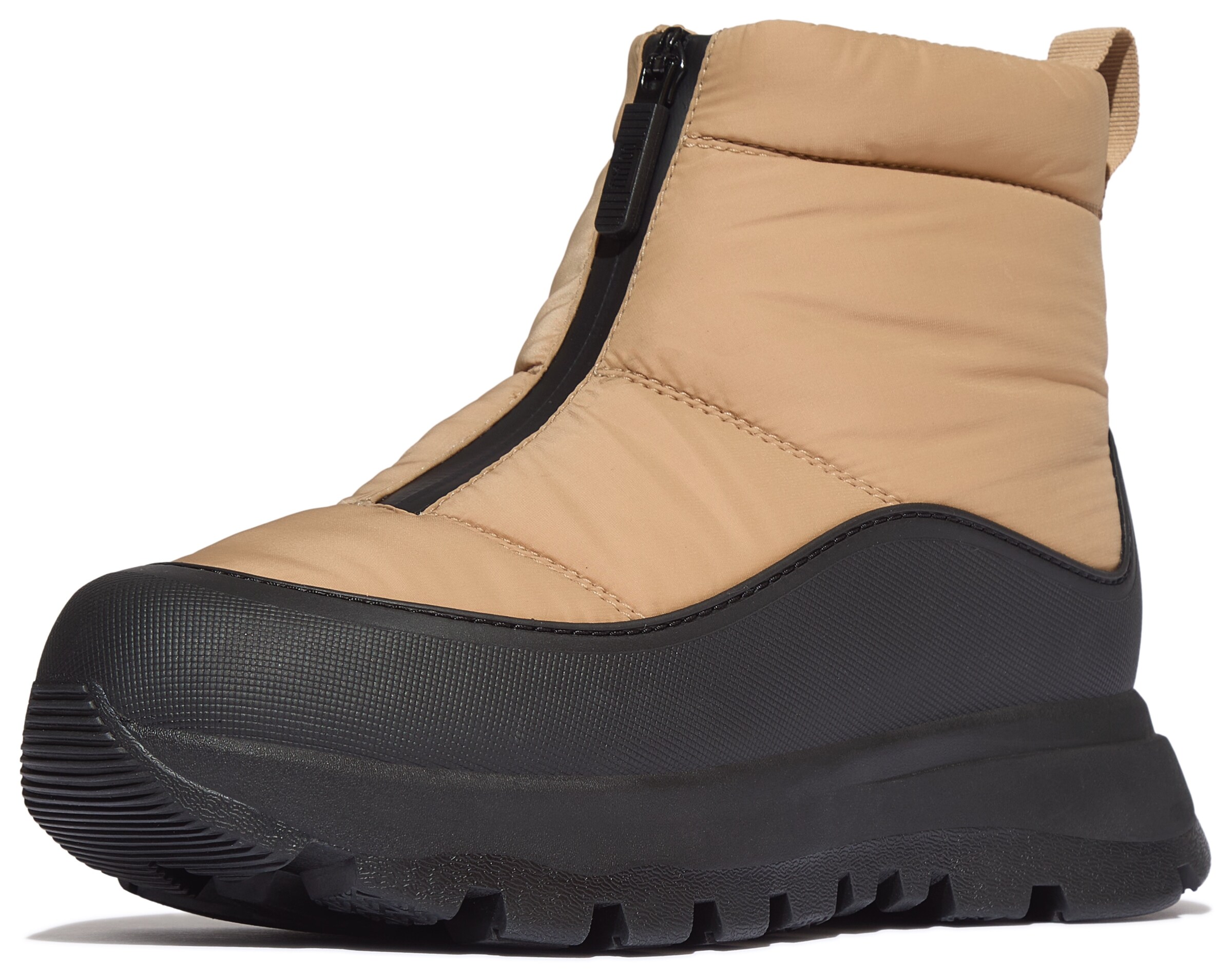 FitFlop Boots in Beige: Vorderseite