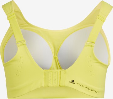 Bustino Reggiseno sportivo 'Truepace High Support ' di ADIDAS BY STELLA MCCARTNEY in giallo