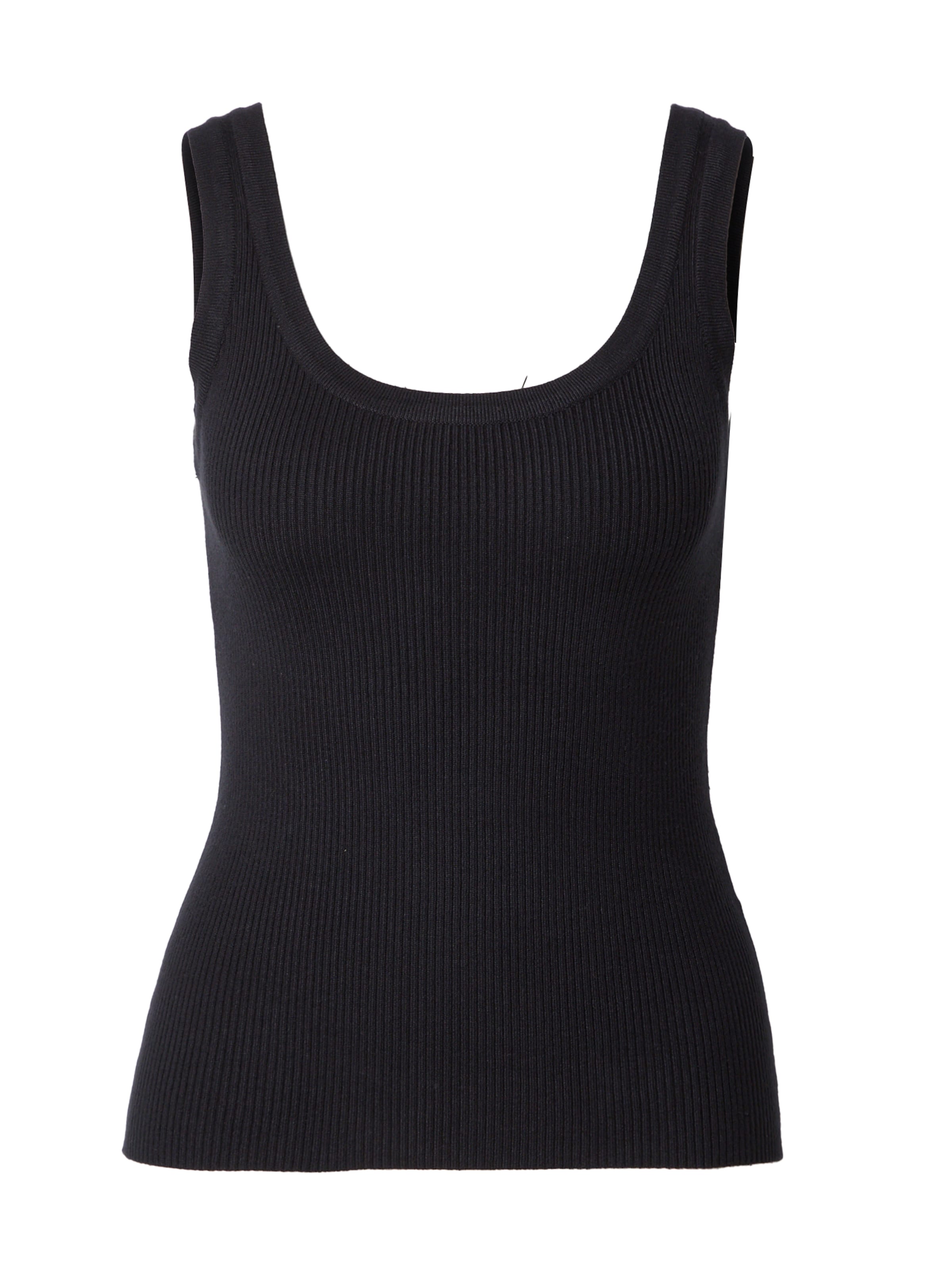 Peppercorn Knitted top 'Tana' in Black: front