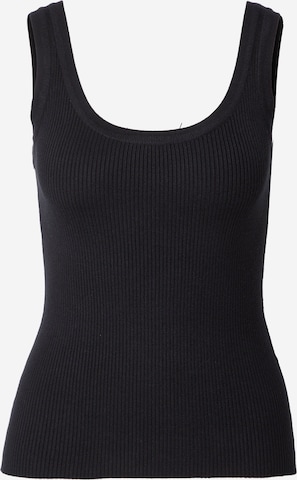 Peppercorn Knitted top 'Tana' in Black: front
