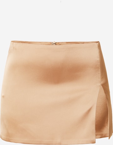 Edikted Skirt in Gold: front