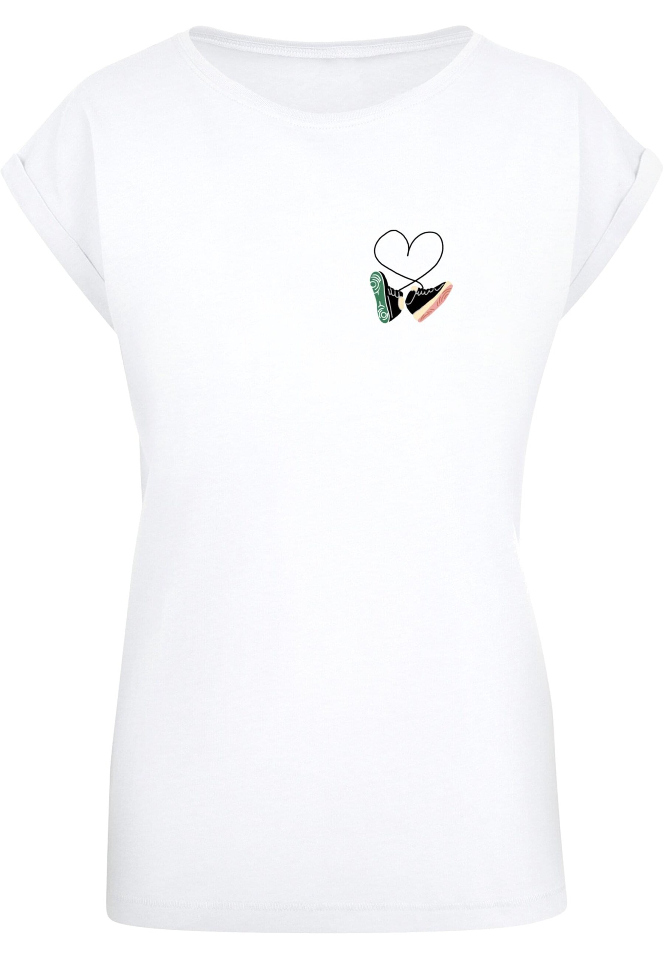 Mister Tee Tričko 'Kicks Love' – bílá: přední strana