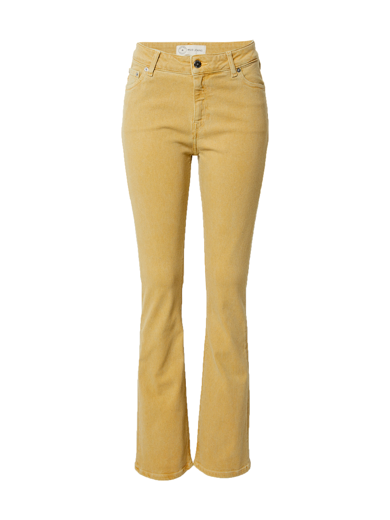 Odzież Kobiety MUD Jeans Jeansy Hazen w kolorze Musztardowym 
