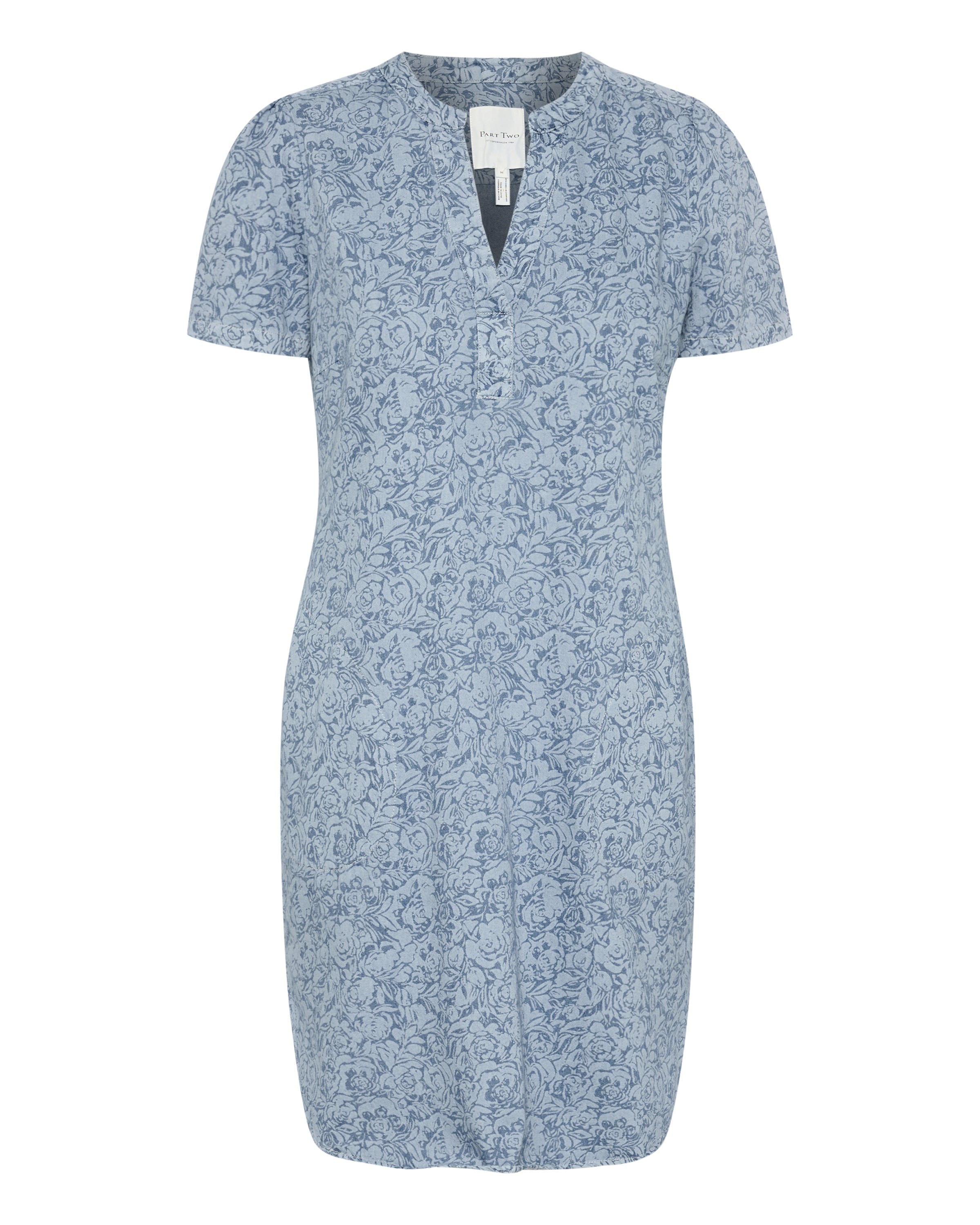 Part Two Kleid 'Aminase' in Blau: Vorderseite