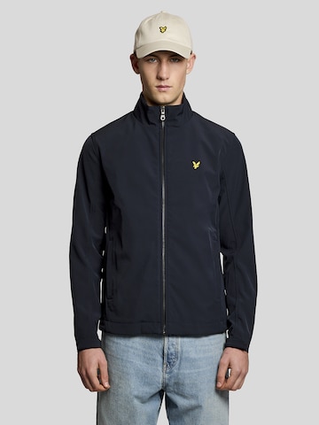 Lyle & Scott Functionele jas in Blauw: voorkant