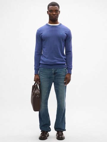 SCOTCH & SODA Pulover 'Seasonal Core' | modra barva