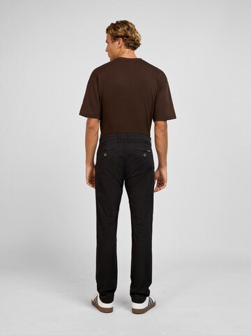 WOTEGA Slim fit Chino Pants 'Glenn' in Black