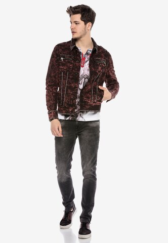 Veste mi-saison 'CAIN TWO' CIPO & BAXX en rouge