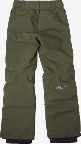 O'NEILL Regularen Outdoor hlače 'Anvil' | zelena barva
