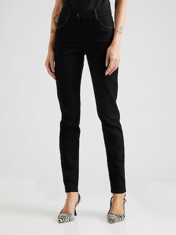 GERRY WEBER - Skinny Vaquero 'Best4me' en negro: frente