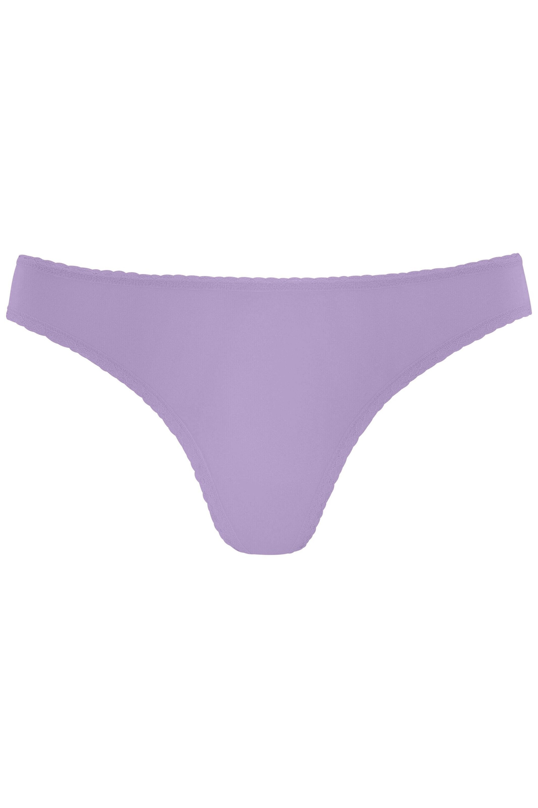 LASCANA Tanga – fialová