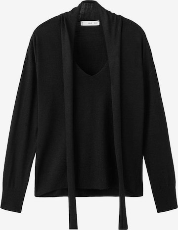 MANGO Pullover 'Laia' in Schwarz: Vorderseite