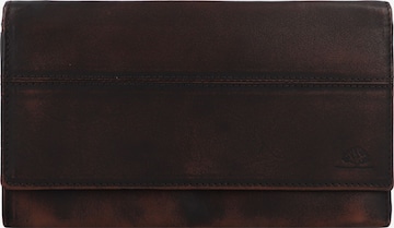 Porte-monnaies GREENBURRY en marron : devant