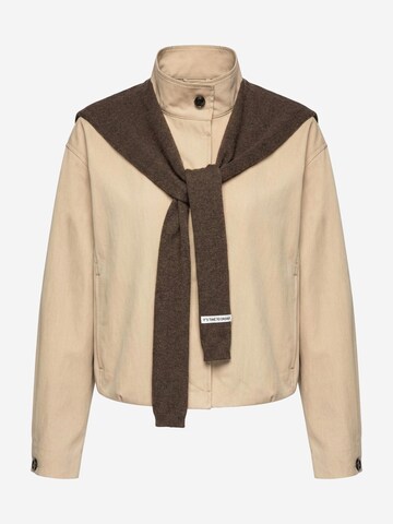 Ombre Tussenjas in Beige